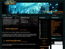 Tablet Screenshot of legende-des-guerriers.info
